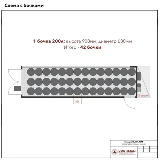 Склад ГСМ 9000х2450х2900