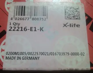 Подшипник FAG 22216