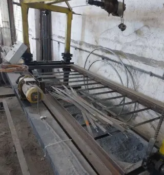 Установка распиловки пеноблока, газобетона