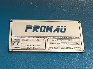Вальцы 4 х валковые Davi Promau - MCB 3053 4 roll plate bender 3100 x 50 mm Mach4metal