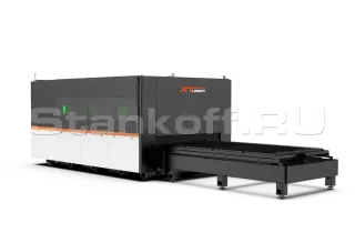 Оптоволоконный лазерный станок в защитной кабине XTC-1530G/6000 Raycus