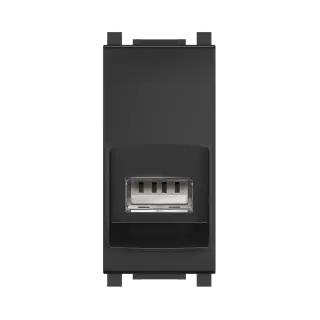 Розетка с модулем Keystone USB 2.0 тип A-A CADUCEUS ALING EXPERIENCE для скрытой проводки
