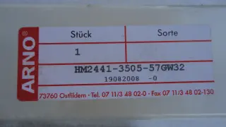 Корпус сверла ARNO HM2441-3505-57GW32 под сменные головки
