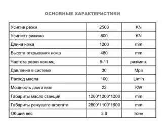 Аллигаторные ножницы для металлолома Q43-2500