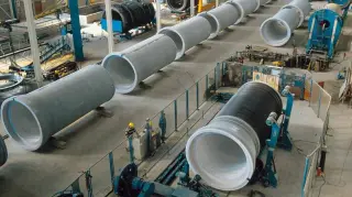 Оборудование для производства бетонных напорных труб высокого давления, BFS
