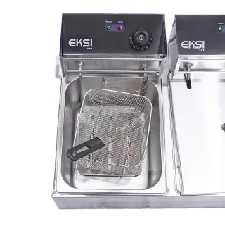 Фритюрница Eksi 6+6L