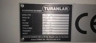TURANLAR T-PF 280 для постформинга HPL и шпон, столешницы подоконники