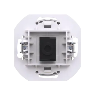 Розетка скрытой установки компьютерная CADUCEUS ALING EON с модулем Keystone RJ45 8P8C, cat.6A, UTP, механизм