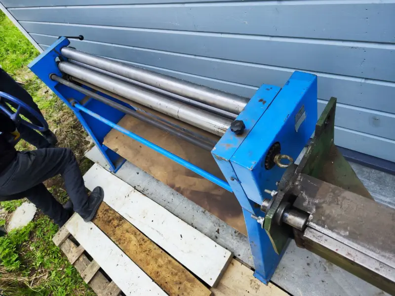 Механический вальцовочный станок slip roll msr 1215