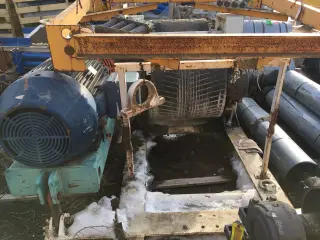 Мотор-редуктор БУ. Мотор North American Electric HP 230. Редуктор Hansen 404 HP QHRE3-CTK-20