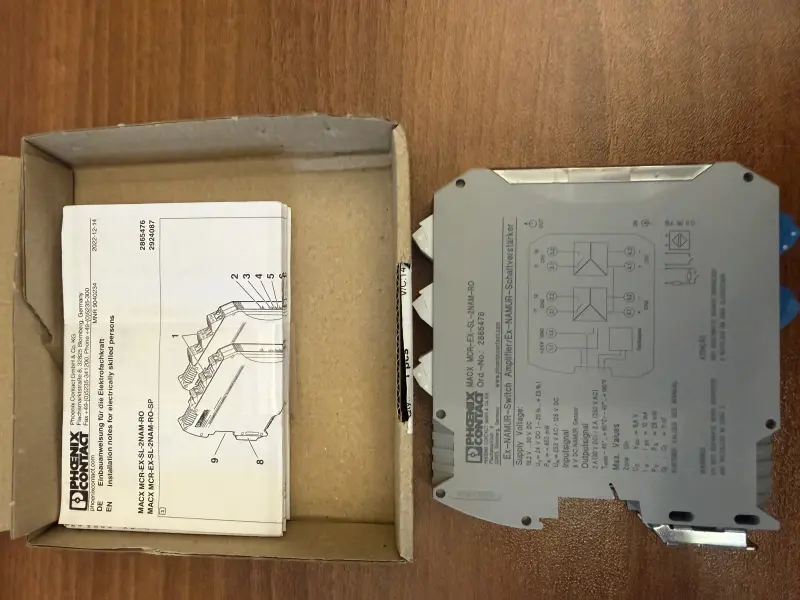 Барьер искробезопасности 865476, (MACX MCR-EX-SL-2NAM-RO), Phoenix Contact