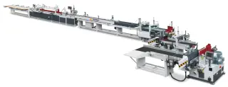 Автоматическая линия сращивания по длине YOTOP 250 Infinite line servo