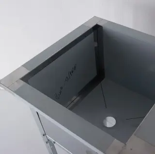 Ванна моечная ВМС-С-2/400 (1000х500х850)