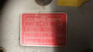 Мотор-редуктор Bonfiglioni C704PP71