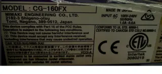 Режущий плоттер MIMAKI CG-160FX II