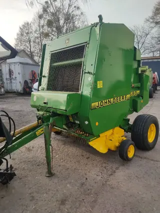 Пресс подборщик John Deere 580 (пресс Джон Дир)