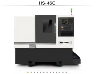 Токарный станок с ЧПУ с наклонной станиной, линейный инструмент HANSUN HS-46C
