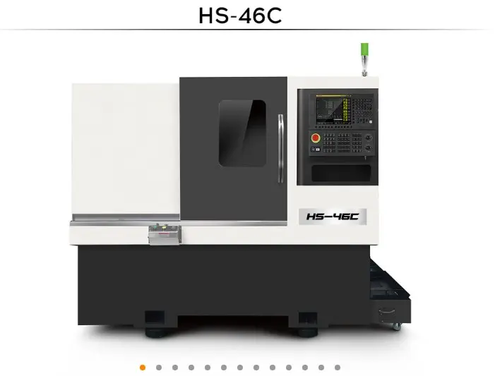 Токарный станок с ЧПУ с наклонной станиной, линейный инструмент HANSUN HS-46C