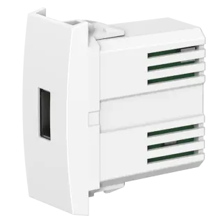 Встраиваемая розетка USB 2.0 тип А CADUCEUS ALING MODE для зарядки 1-го устройства, механизм