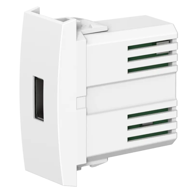 Встраиваемая розетка USB 2.0 тип А CADUCEUS ALING MODE для зарядки 1-го устройства, механизм