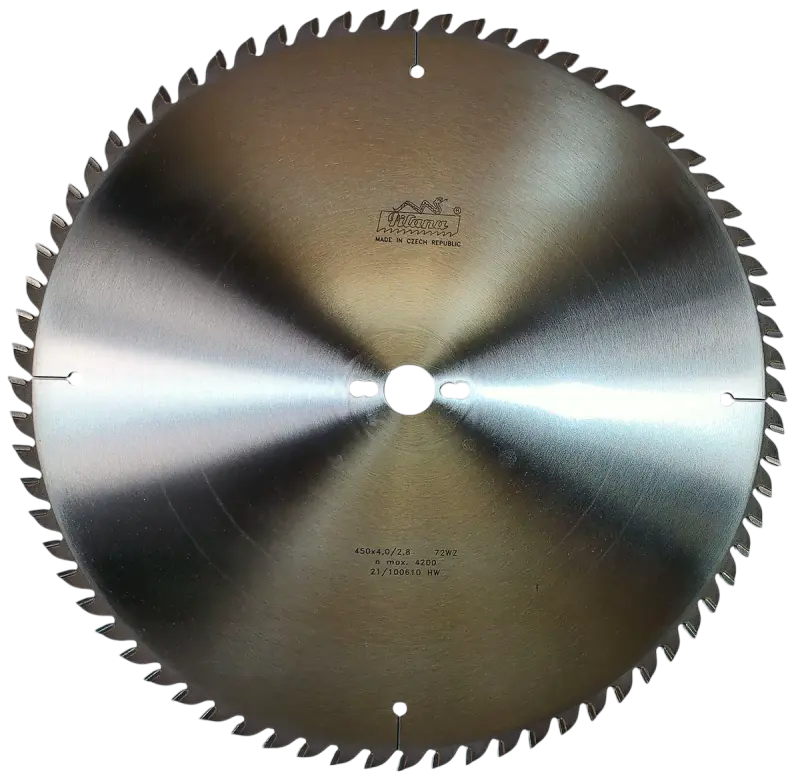 Пила дисковая TCT Pilana 450x4.0/2.8x30 z72  81-20 WZ, Ø450x4.0/2.8x30 z72  81-20 WZ Pilana