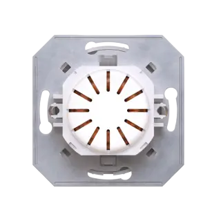 Диммер скрытой установки CADUCEUS ALING EON, поворотно-нажимной, проходной, 40-400ВА, 230В, механизм