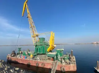 Плавкран-421 № ИВ-08-2492