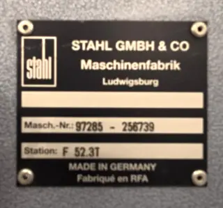 ФАЛЬЦМАШИНА STAHL