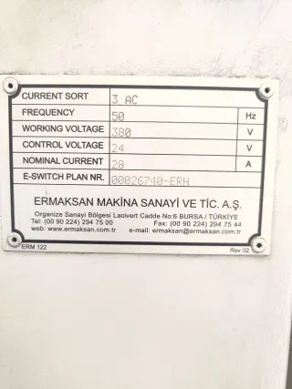 Гибочный станок с ЧПУ ERMAKSAN