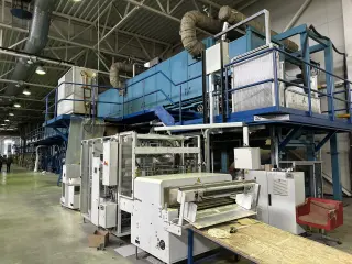 Высокоскоростная линия для производства обоев Emerson &amp; Renwick