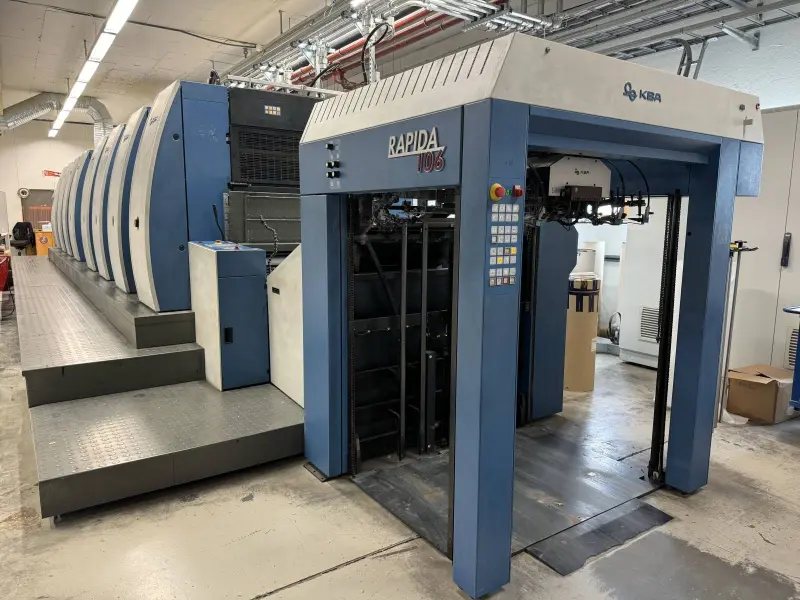 KBA Rapida 106-8 SW4 SPC SIS Qualitronic