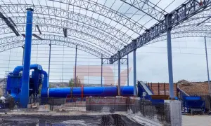 Успешно установлена сушилка для угольного шлама в Шэньси