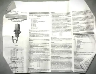 V46AS-9301 Johnson Controls Регулятор давления