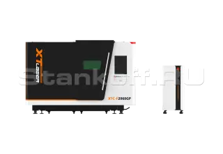 Высокомощный оптоволоконный лазерный станок XTC-2060GP/12000 Raycus 5 axis