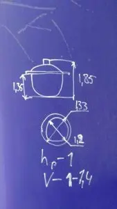 Сборник эмалированный СЭРН-1,6, объем 1,6 куб.м., с рубашкой