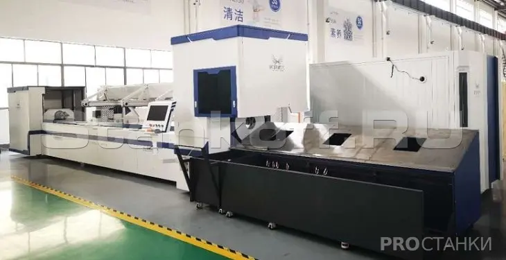 Оптоволоконный лазерный труборез QY-LCF2000-0360YII/2000 IPG