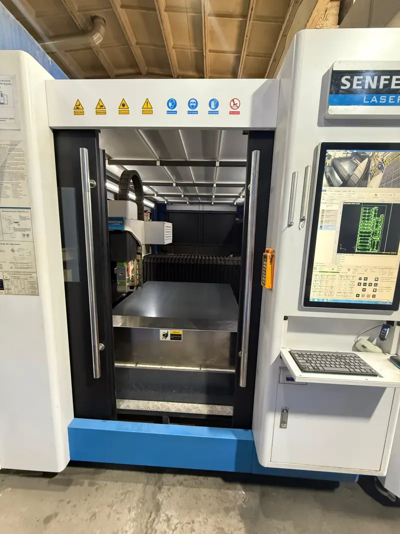 Установка лазерной резки металла SENFENG SF3015HC (6000W Raycus, Raytools BM114)
