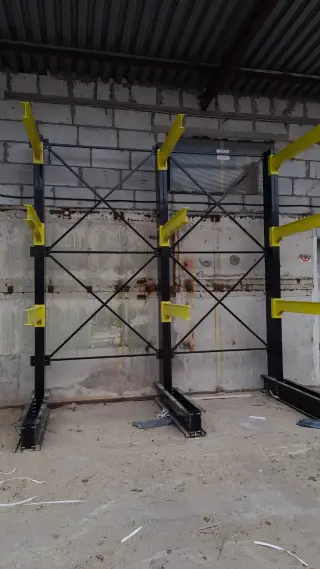 Стеллажи консольные большегрузные