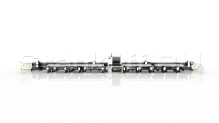 Оптоволоконный лазерный труборез с 4-мя патронами и системой полуавтоматической загрузки OR-TZ 12050/6000 Raycus