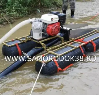 Драга на понтонах