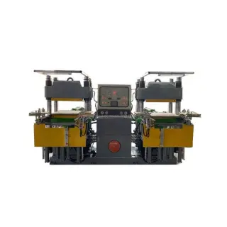 Вулканизационный пресс (двухстанционный одноэтажный) XLB-D2.5MN600x600x1