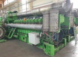 ГПД Jenbacher Генераторная установка с газовым двигателем JGS 612, 2 000 Квт, 6,3 кВ
