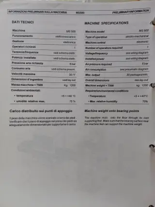 Машина групповой упаковки MS500