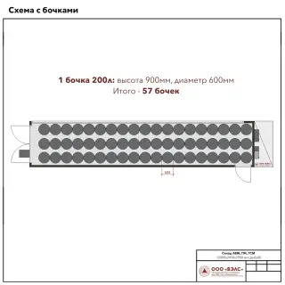 Склад ЛВЖ и ГЖ 12000х2450х2900