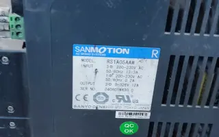Серводвигатель переменного тока Sanyo Denki, серводрайвер SANMOTION R от японской компании SANYO DENKI