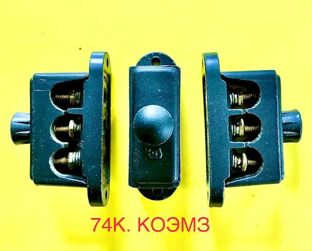 74КУ1, 74К 27 В (3 зажима) - колодка клеммная