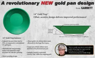 Американский старательский лоток Garret Gold Trap для промывки золота