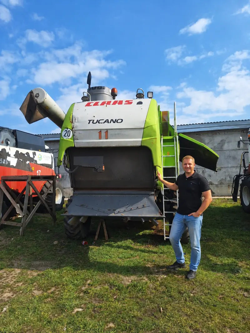 Зерноуборочный комбайн Claas Tukano 450