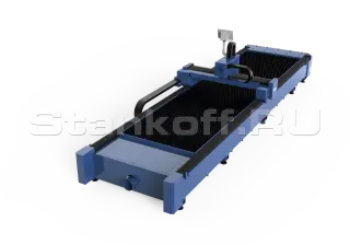 Оптоволоконный лазерный станок по металлу LD-6015S/12000 Raycus