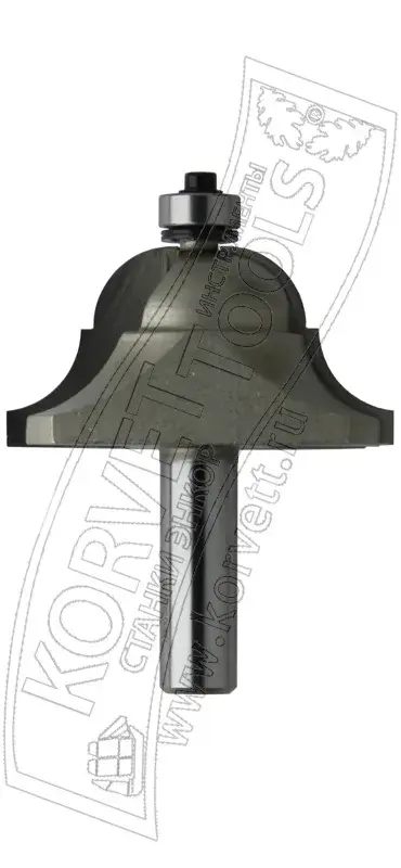 0805-26. Фреза кромочная калевочная D26 H14.3 R4.76 TL... Х8